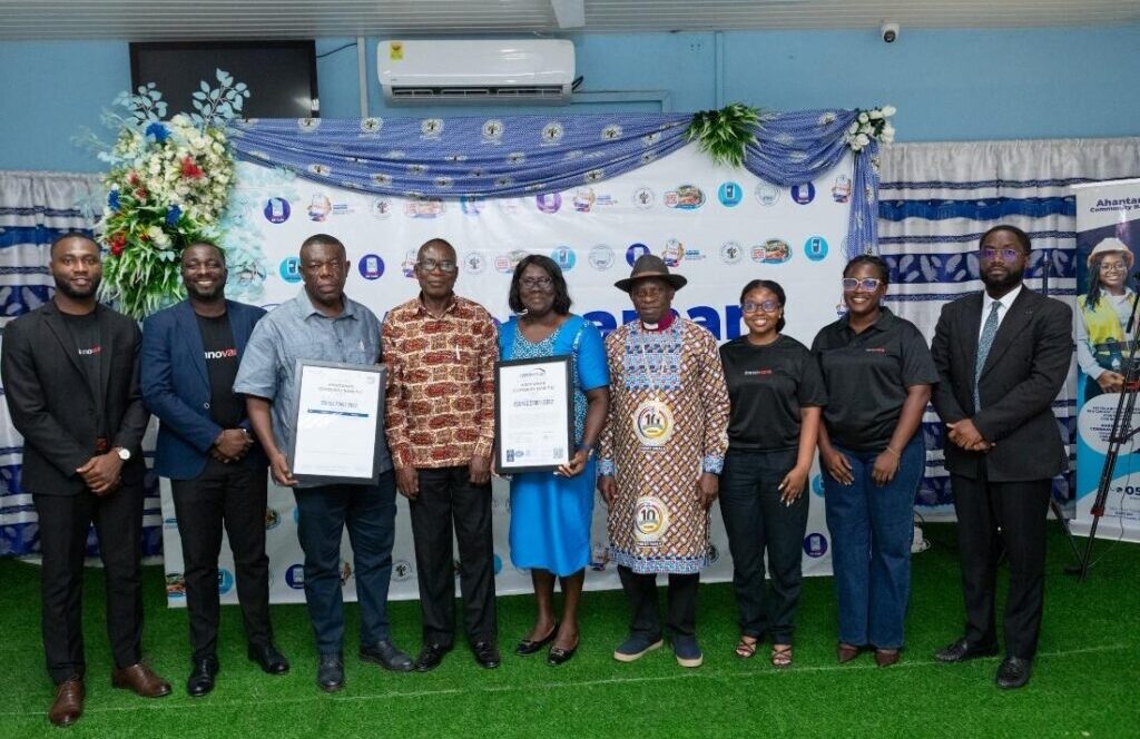 Innovare Limited congratulates Ahantaman Community Bank PLC on ISO/IEC 27001:2022 certification urges others to follow suit 