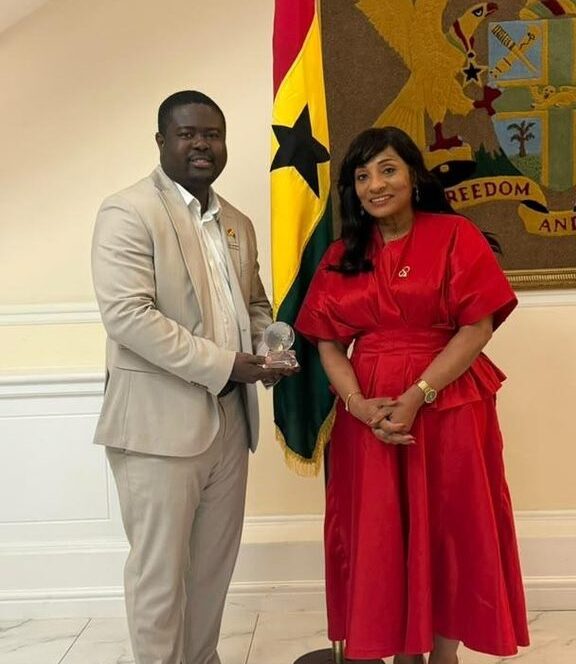 Isaac Opoku raises Ghana’s flag high in London with Commonwealth honour
