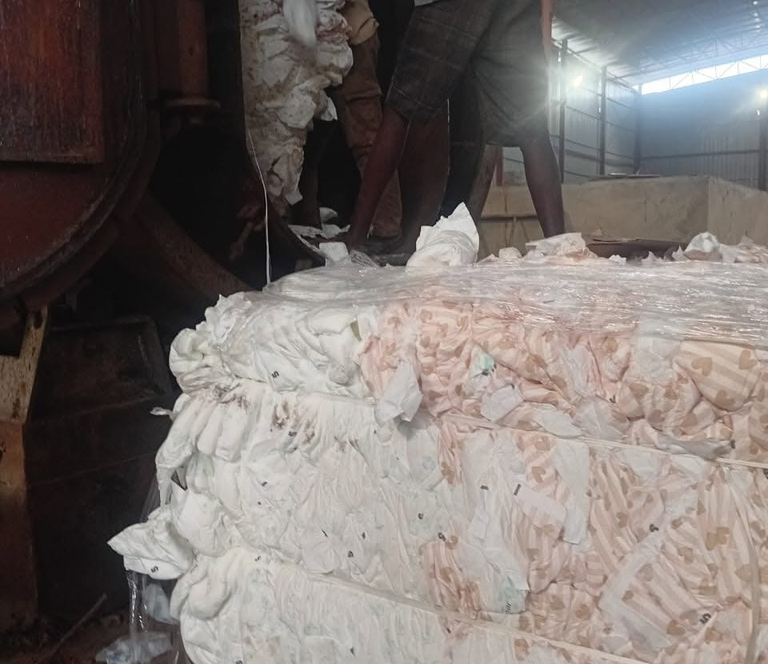 FDA disposes of 40 foot container of non compliant diapers imported from Spain