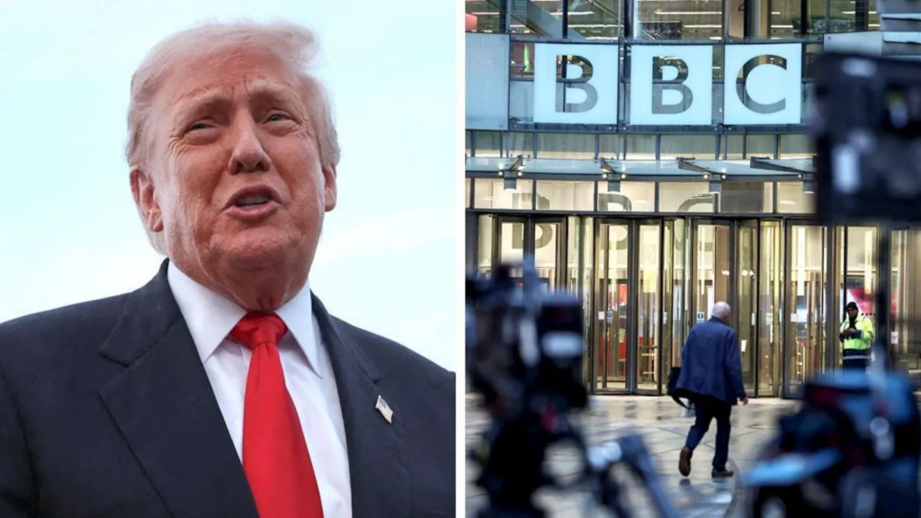 Trump ordered to answer questions under oath in BBC lawsuit