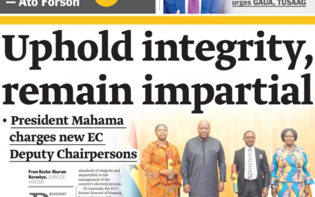 Today’s front pages: Tuesday, October 13, 2026