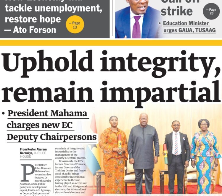 Today’s front pages: Tuesday, October 13, 2026