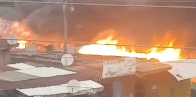Kumasi: One injured, shops destroyed in Atasemanso fire in Kumasi