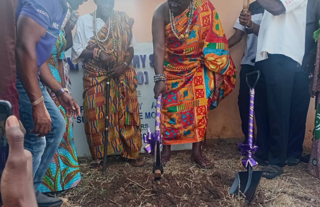 Old students of Peki SHS break ground to give 70 year old school infrastructure a facelift
