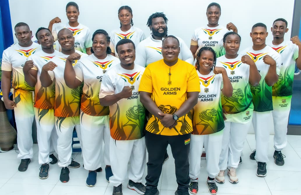 Armwrestling: Ghana unveils World Armwrestling Championship squad, appeals for travel support