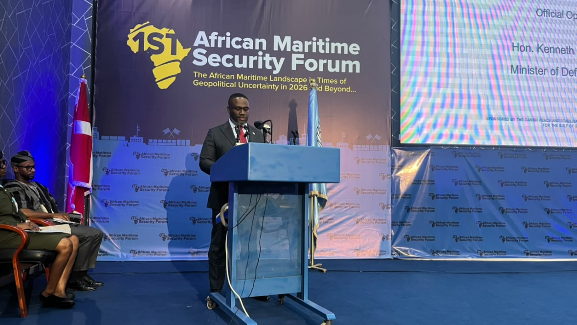 Defence Minister calls for intelligence sharing and regional cooperation to tackle maritime insecurity