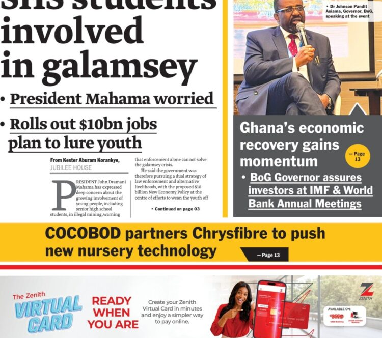 Today’s front pages: Friday, October 16, 2026
