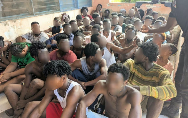 Police arrest 41 suspected criminals in intelligence led operation at Lapaz and Chantan