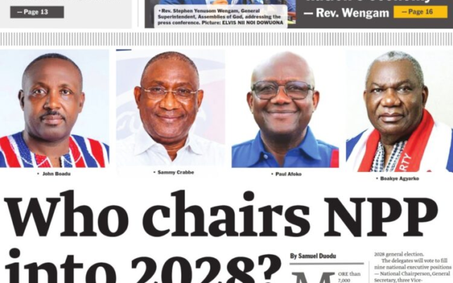 Today’s front pages: Friday, October 2, 2026