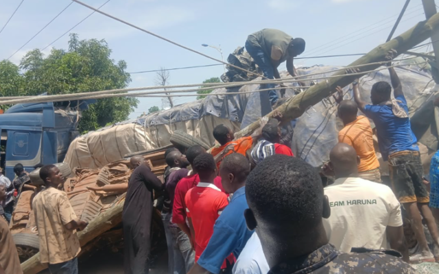 Two feared dead, several injured in Walewale road crash involving truck, Voxy