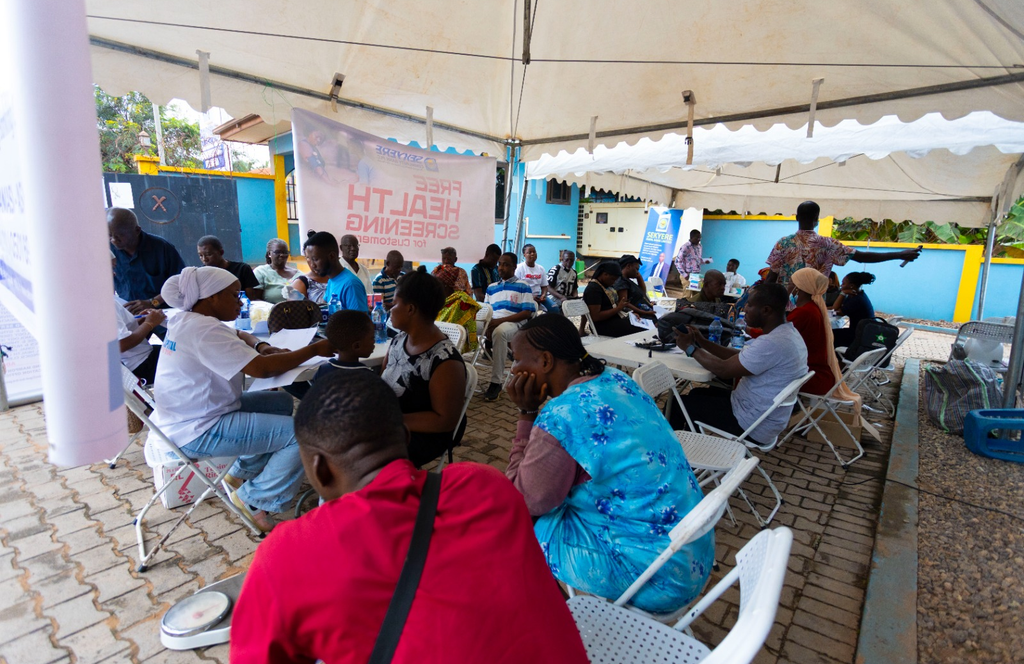 Over 500 hypertension, 400 impacted earwax cases recorded during Sekyere Community Bank Health screening