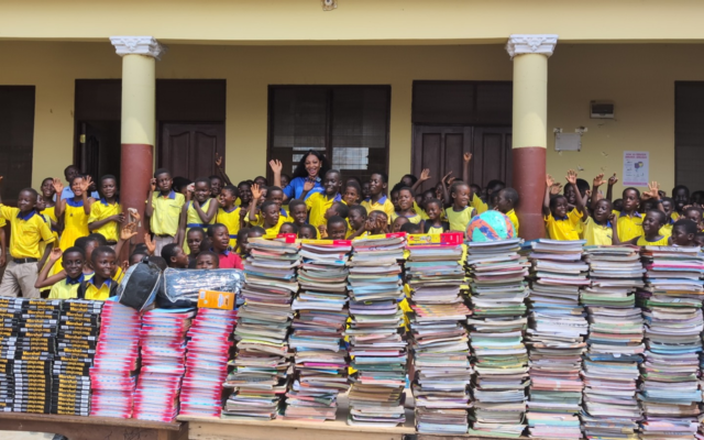 Cedar Impact Network partners KNUST Basic School to combat textbook shortage in underserved communities