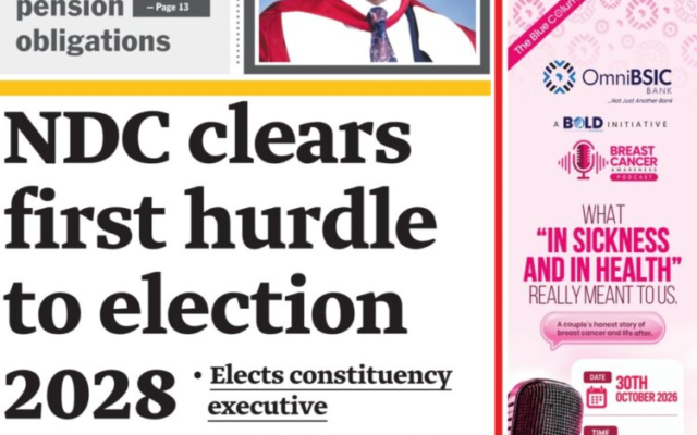 Today’s front pages: Monday, October 26, 2026