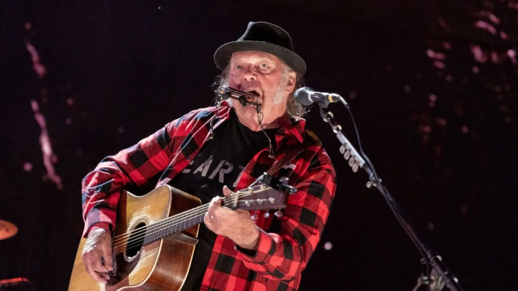 Neil Young again sues Trump campaign for playing Rockin’ in the Free World at rally