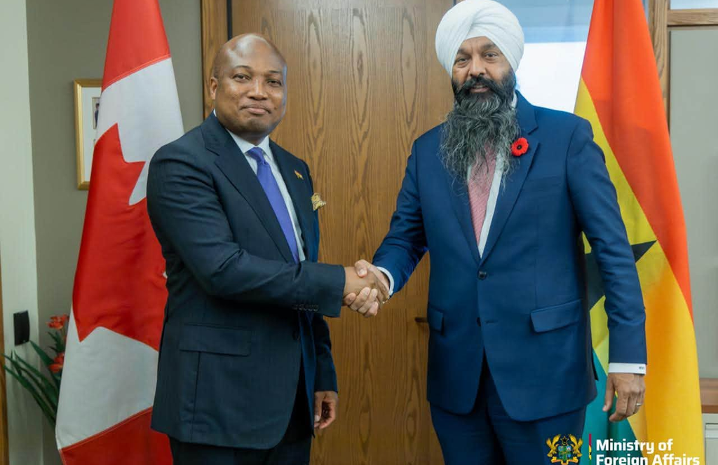 Ghana, Canada agree on youth skills development and support for Women’s Development Bank
