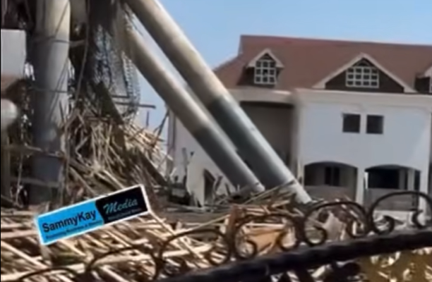 Two reportedly injured, others feared trapped after church pillars collapse at Klagon