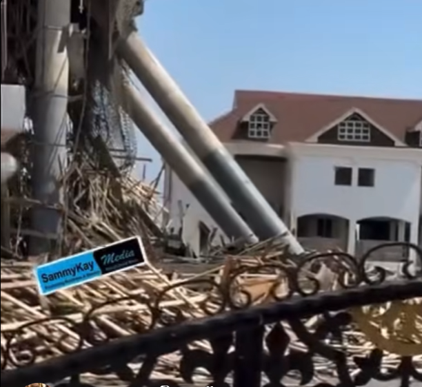 Two reportedly injured, others feared trapped after church pillars collapse at Klagon