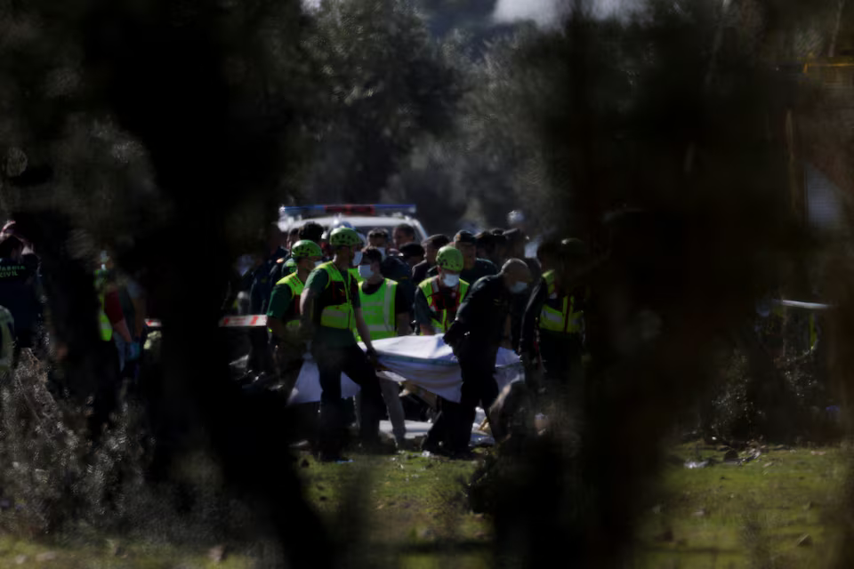 Rescuers search Spanish trains in hope of finding survivors of deadly crash
