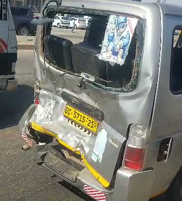 Several injured as Sprinter bus collides with ‘trotro’ at Odorkor