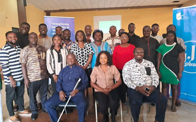 MEHSOG and GFD build capacity of Ashanti Region journalists on inclusive disability reporting