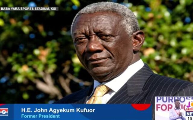 Kufuor urges NPP unity, says Ghana needs party back in power