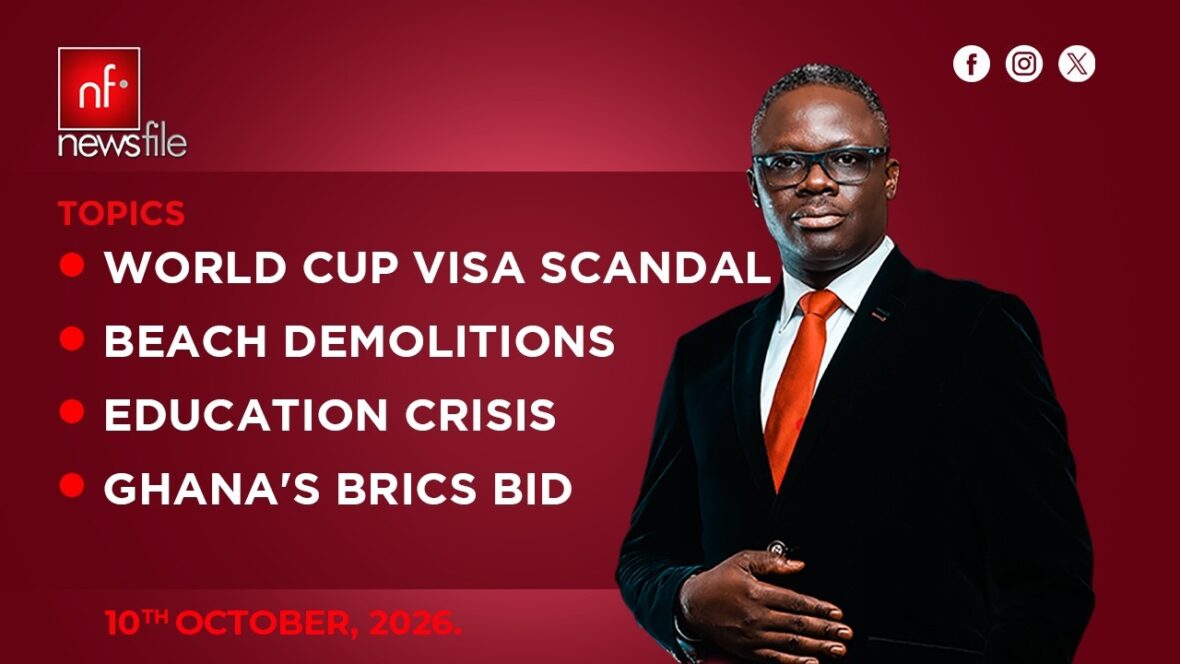 Livestream: Newsfile discusses World Cup visa scandal, beach demolitions, education strikes, BRICS bid