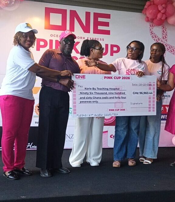 Achimota Golf Club raises GH¢96,960 for breast cancer equipment at Korle Bu