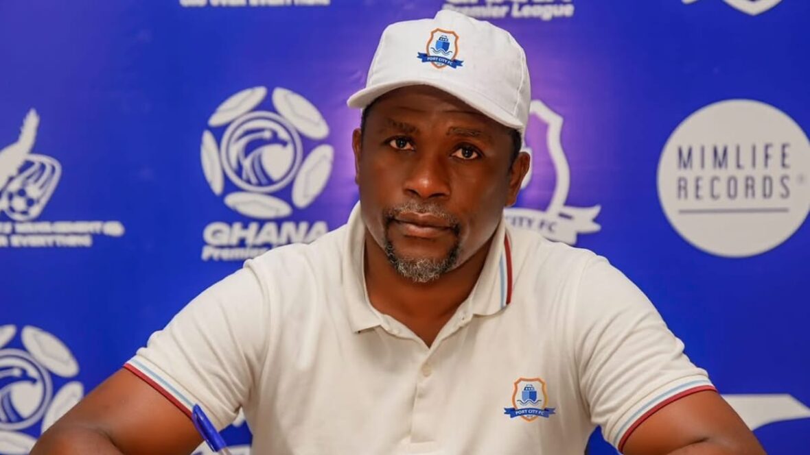 Port City coach Christopher Ennin determined to grind result against Vision FC